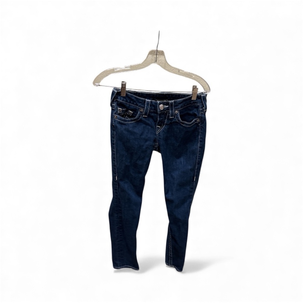 True Religion Dark Blue Skinny Stella Jeans